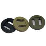 Resin Slot Buttons With 2 Hole Three Color 34L Apply For Military Clothes Coat