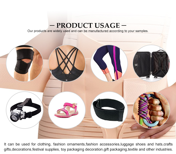 The new high quality bra elastic band can be customized elastic band sexy bra straps