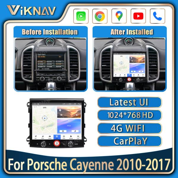 Viknav Car Radio For Porsche Cayenne (2010-2017) 8.4 inch Android Auto Stereo