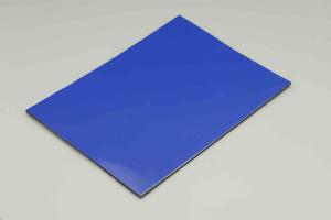 Wholesale Dark Blue Exterior Acp Cladding Acp Sheet 3mm Price For Banks Hotels from china suppliers