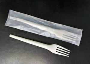Wholesale Kraft Paper Wrapper White 171mm Compostable Forks from china suppliers