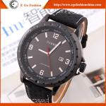 CURREN Watch Genuine Leather Band Sports Watch Rose Gold Case Chrometer Date