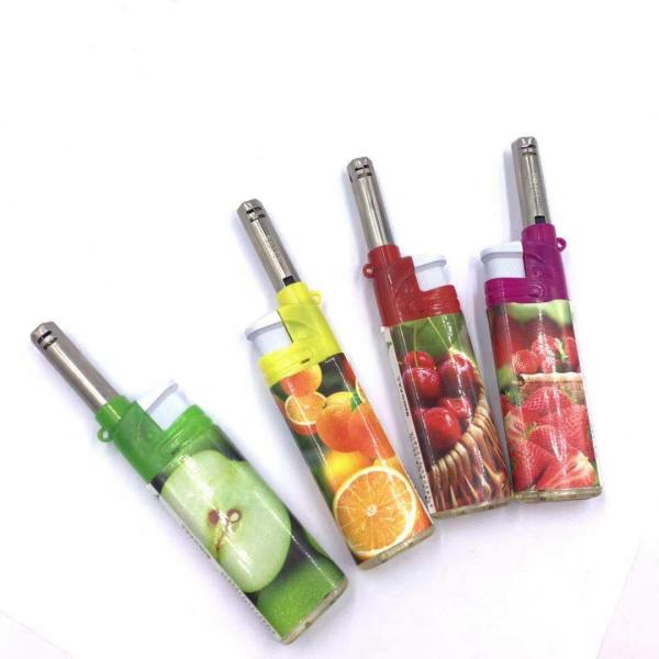 2021 Encendedores Electronic Refill BBQ Lighters with ISO 9994 Gas Windproof
