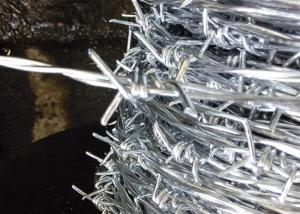 Wholesale Twist weaving SWG16 X SWG16 Gi Barbed Wires from china suppliers