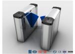 304 Stainless Steel Heavy Duty Automatic Flap Barrier Turnstile For Entrance &