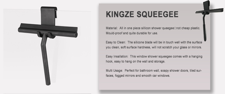 super mini small tengent full silicone squeegee wiper for window