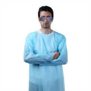 Wholesale Water Repellent CPE Aprons , Disposable Plastic Aprons With Sleeves from china suppliers