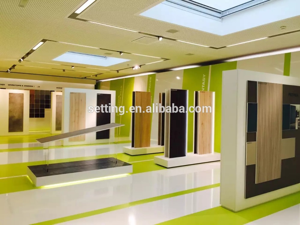 acrylic sheet laminated mdf for tv cabinet ,display props