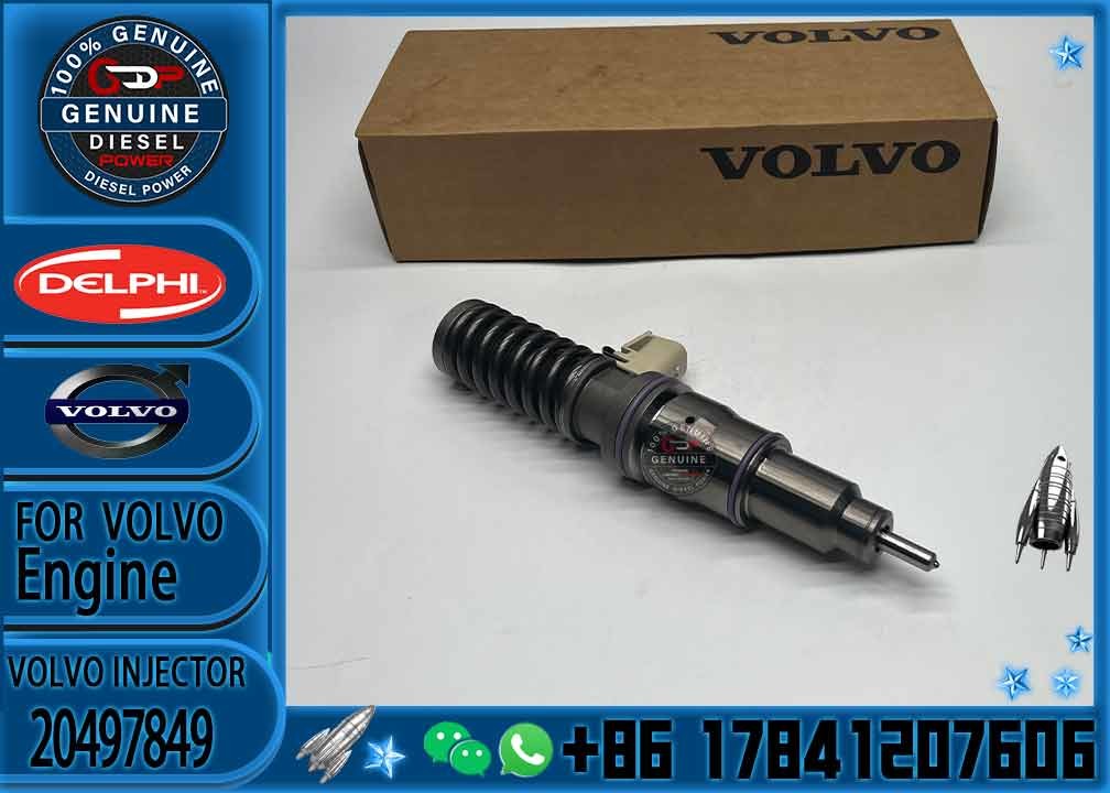 Diesel Engine Fuel Common Rail Injector 20497849 BEBE4D00203 BEBE4D00003 for VOL FH12 TRUCK 425 / 435 BHP