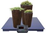 Digital 4 Ton Heavy Duty Weighing Scales , 220V Warehouse Floor Scales