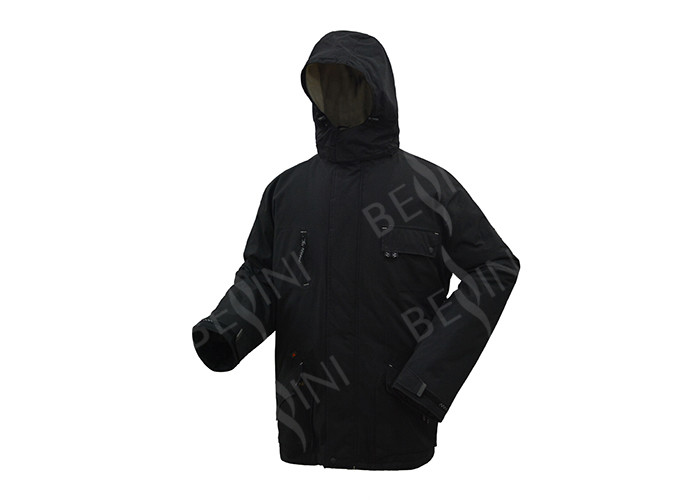 Two Pieces Jacket Outdoor Work Clothes With Hood Fashionable Design