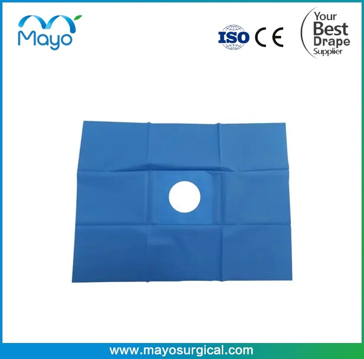 Disposable Medical Fenestrated Surgical Drape With Hole Sterile