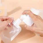 Spout 30ML 50ML 100ML Spouted Stand Up Pouch Matte Cosmetic Lotion Makeup