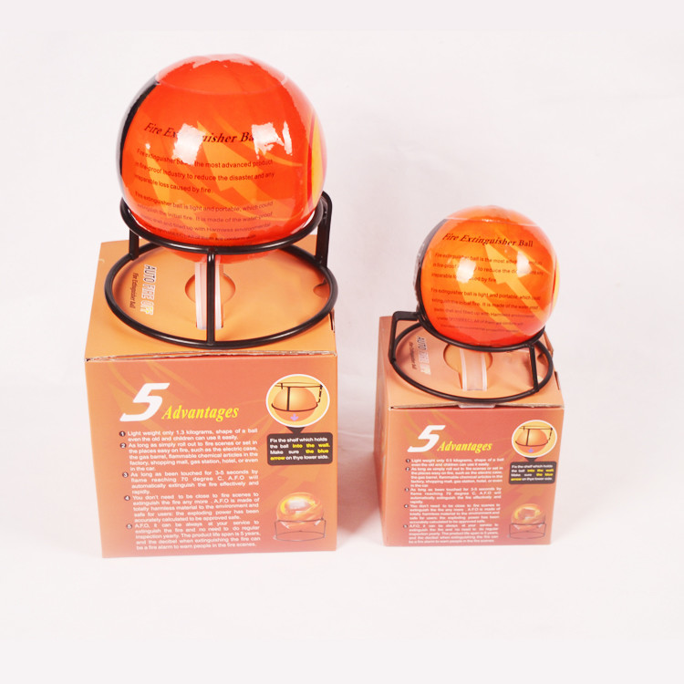 0.5Kg 90% ABC Fire Extinguisher Ball 6 Inches Fire Extinguisher Globe