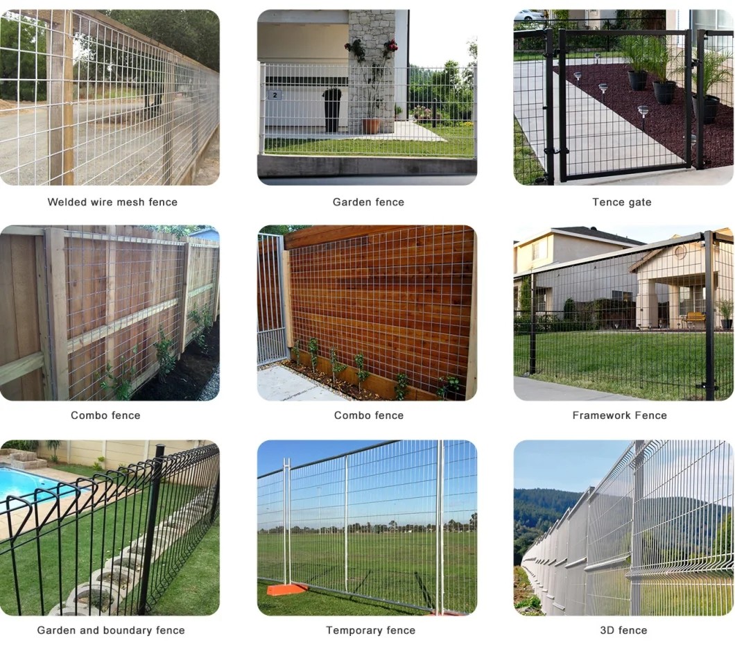 6 8 10 Gauge Welded Steel Wire Mesh Galvanized Grid Mat