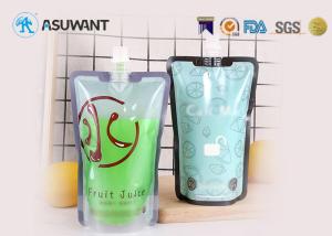 Wholesale Self Suction Transparent PET 130 Mic Liquid Spout Bags from china suppliers