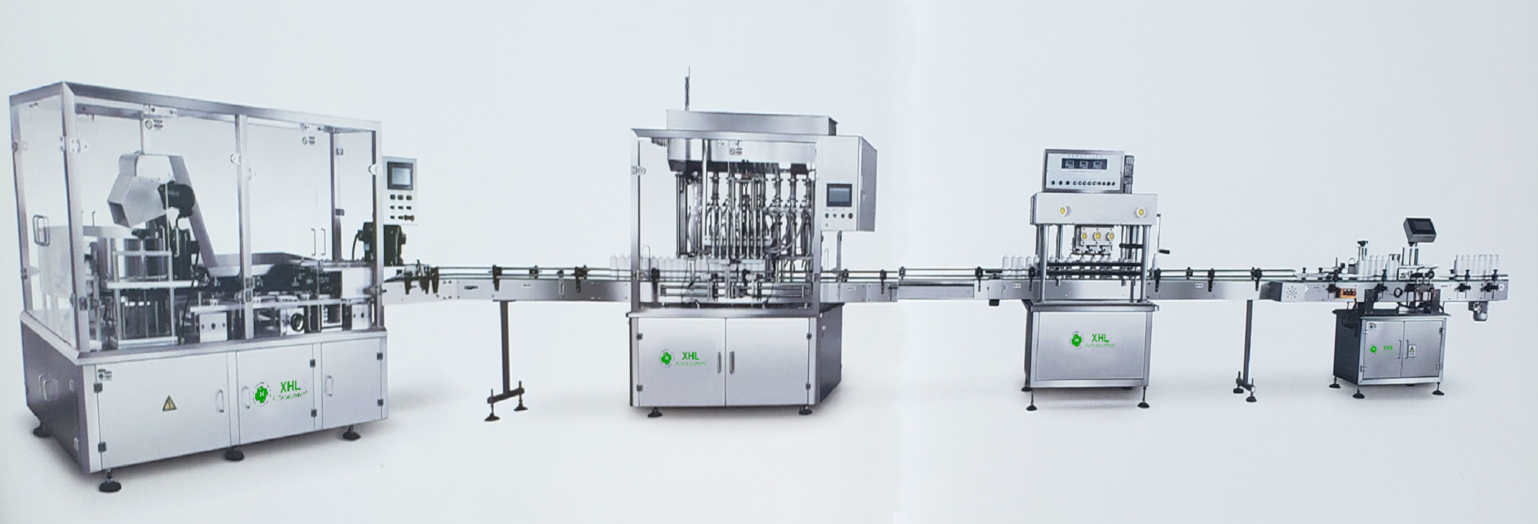 XHL-YYG Shampoo, Hair Conditioner, Hand Sanitizer Filling, Sealing & Packaging Production Line