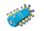 M5 8 Channel Hybrid Electrical Rotary Joint Hydraulic Slip Ring
