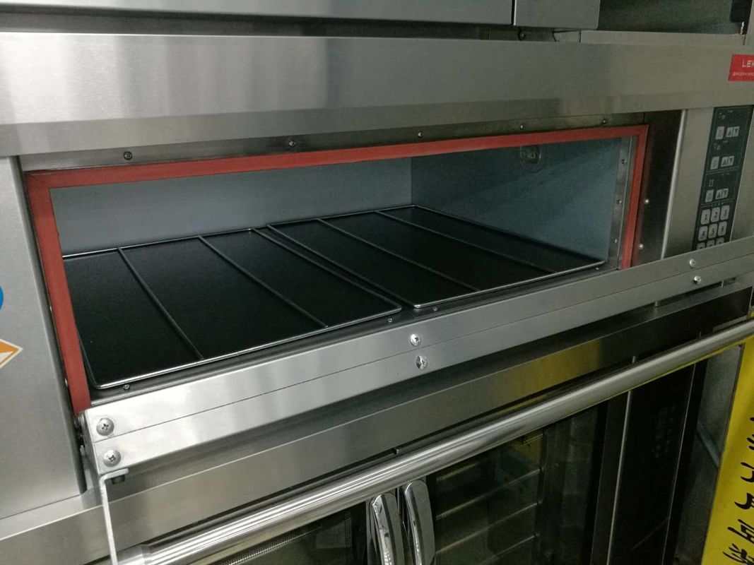 2 Trays Per Chamber / Electric Baking Ovens with Micro - computer Intelligent Control Smart Preset