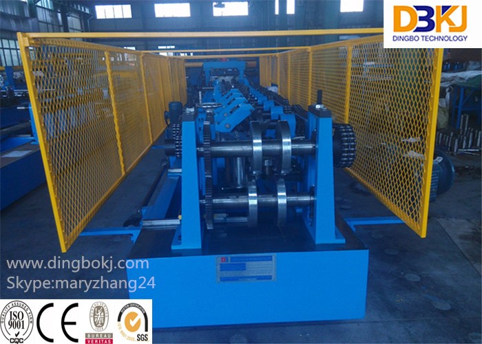 Casting Steel Plate Rolling Machine , K Span Roll Forming Machine Gardens Use