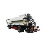 Mobiled Asphalt Distributor Truck Asphalt Paver With Thermal Oil System