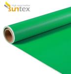 High Temperature 0.41mm PU Coated Fire Retardant Fiberglass Fabric M0 Fire