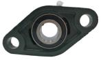 Locking Collar Pillow Block Ball Bearing Stainless Steel Housing UCFL200