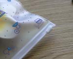 Eco Friendly Soft Vinyl Zipper Bags For Pencil / Toy / Cosmetic / Jewelry