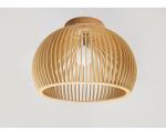 Modern Wood Birdcage E27 Ceiling Lights Nordic Home Deco Bamboo Weaving Wooden