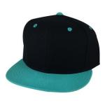 Children Straight Brim Snapback Flat Brim Hats Adjustable 6 - Panel Sublimating