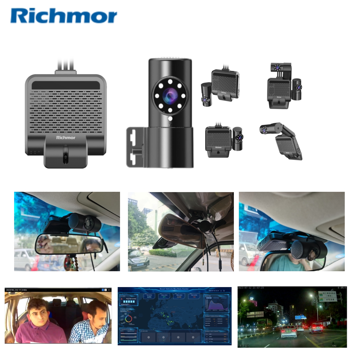 H.265 Video Compression AI Mobile DVR with WIFI and ADAS