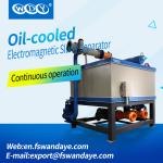 Oil Cooled Belt Electromagnetic Separator Super High Intensity Suspended for