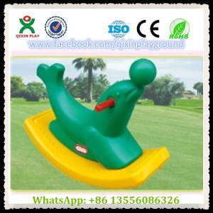 Wholesale Creative Design Children Sea Lion Plastic Rocking Horse Toy for Inner Place Items QX-155G from china suppliers