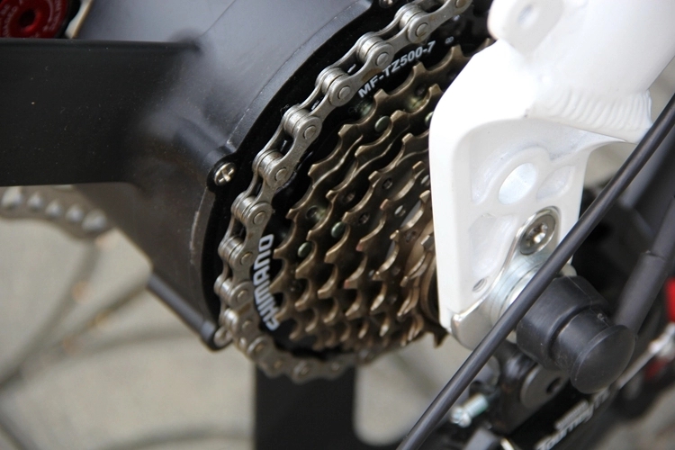SMLRO 20 Folding E Bike , Brushless Geared Fat Tyre E Bike 40miles Per Power