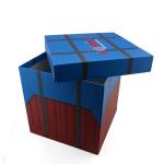 B Flute Printed Cardboard Boxes Corrugated Recycled Gift Boxes