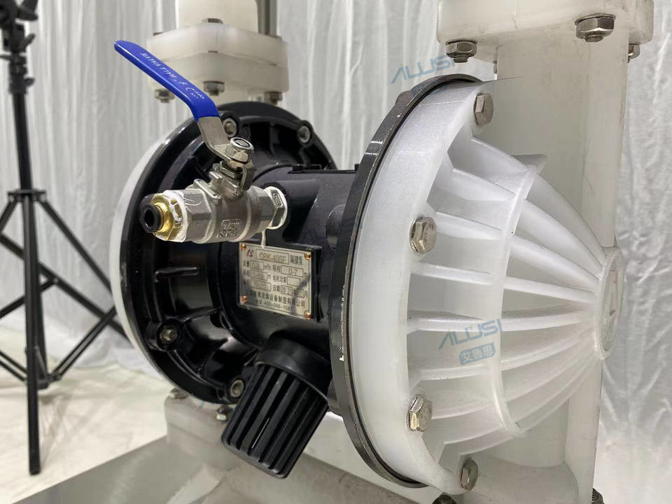 Filling Machine Match Equipment Chemical Liquid Cosmetic Lotion Paste Transfer Pump Air Operated Pneumatic Diaphragm Pum