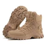 Durable Outdoor Hiking Breathable Leather Botas Men Safety Camo Style Boots for