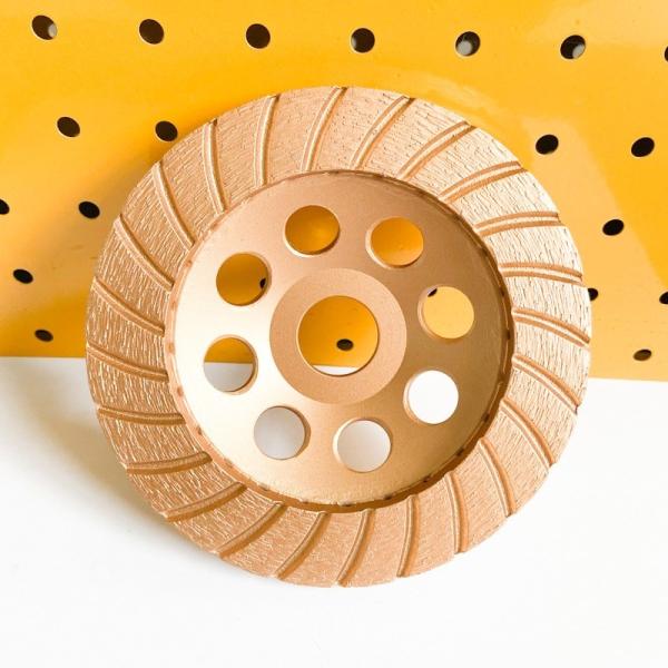 HuaChang Tool 6inch Sintered 150mm Diamond Continuous Turbo Grinding Cup Wheel
