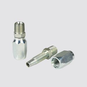 Wholesale 15618 - 04 - 04 Hydraulic Fitting Suppliers NPT Reusable Hose Fittings from china suppliers