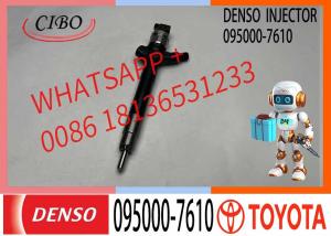 Wholesale New Diesel Common Rail Injector 095000-6110 095000-6900 095000-7600 095000-7610 23670-09200 236700R060 For TOYOTA 2AD-FH from china suppliers