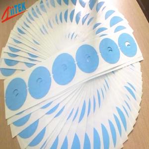 Wholesale Strong Viscosity Thermal Adhesive Tape, Glass fiber blue Adhesive Tape for LED Aluminum Plate Heat Dissipation 1.0 W/mK from china suppliers