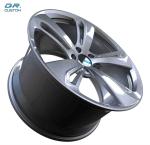 ODM Gloss Sliver Monoblock Forged Wheels 6061 T6 Alloy Three Piece