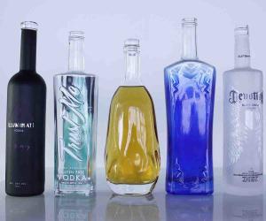 Wholesale Screen Printing Whiskey Glass Bottle 34oz With Guala Closure Screwing Cap from china suppliers
