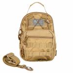 High End Tactical Medical Sling Bag , Military Assault Bag Day Pack For Men