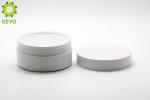 White ABS Plastic Face Mask Jar Thick Wall Wide Mouth Body Butter Containers 50g