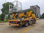 JAC Diesel Telescopic Boom Bucket Truck 22m Overhead working truck Euro 5