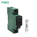 10*38mm 32A Lighting 1000v Dc Circuit Breaker Holder For Solar Protection