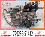 729236-51412 Diesel Fuel Pump For 4TNV88 3TNV88 3TNV82 729242-51380 729267-51361
