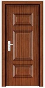 Wholesale ABNM-GMF05 fireproof steel wood armored door from china suppliers