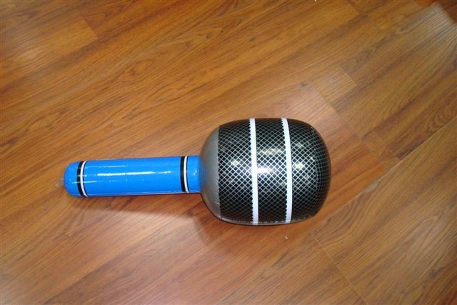 Inflatable microphone kids toy,advertising promotional gifts